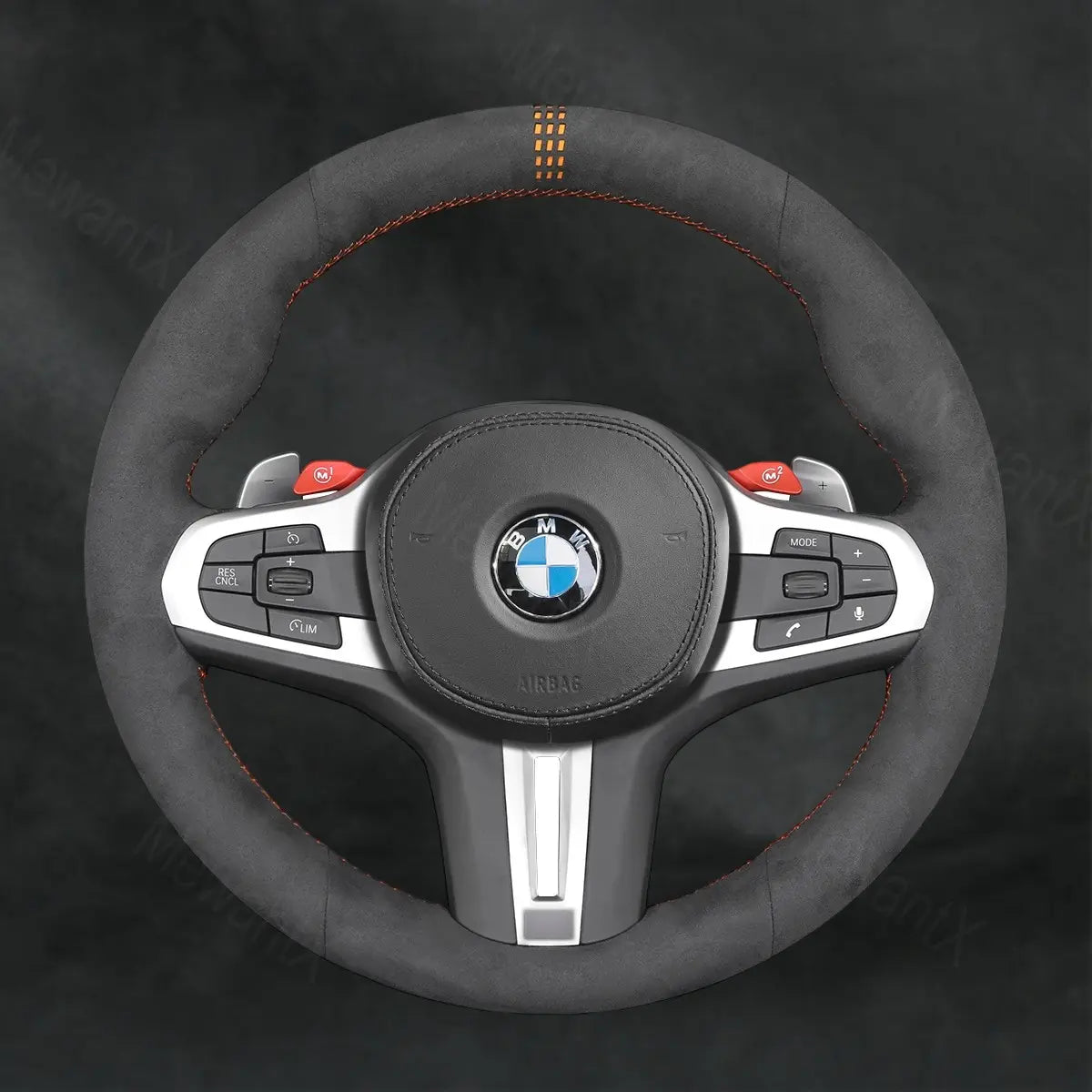 Discover MewantX Custom Steering Wheel Cover For BMW X5 M X5M F95 2020 - 2025 Mewant delivers comfort, grip, style, protection and durable quality.