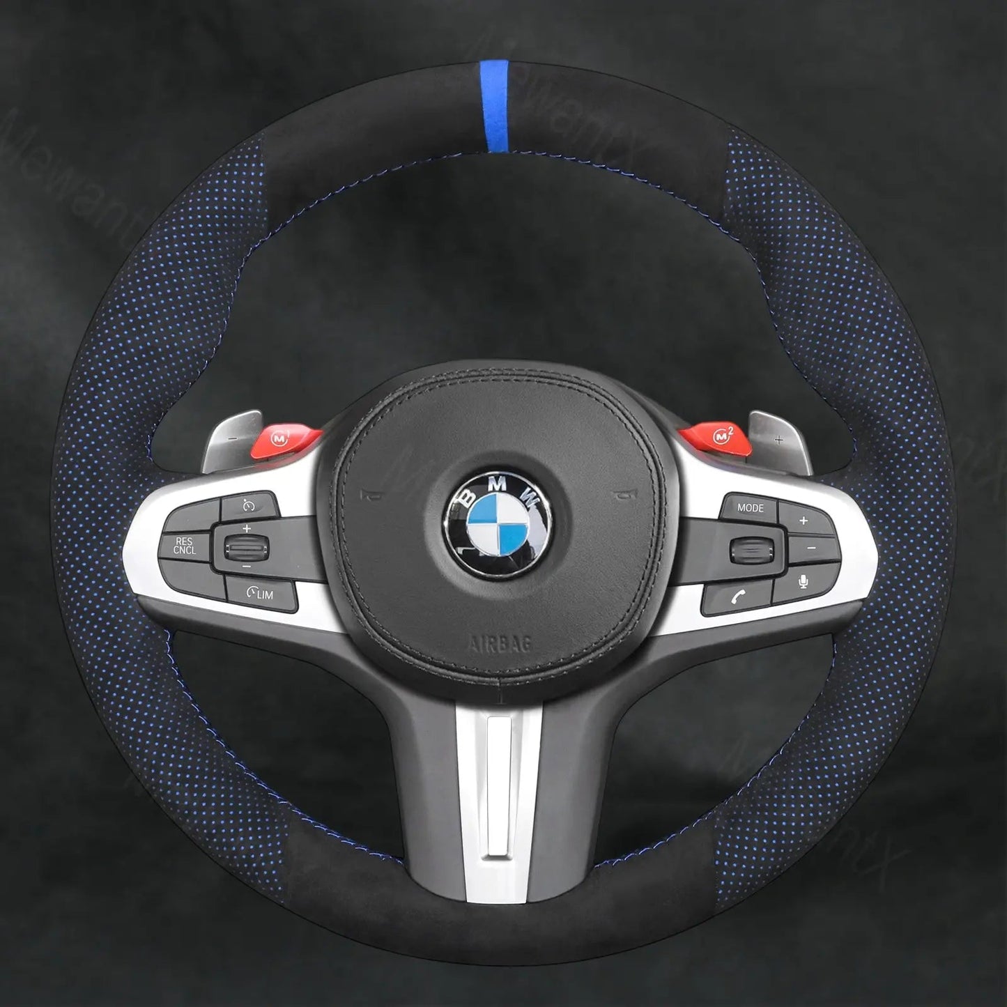 Discover MewantX Custom Steering Wheel Cover For BMW XM G09 2023 - 2025 Mewant delivers comfort, grip, style, protection and durable quality.