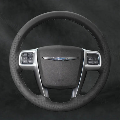 Discover MewantX Custom Steering Wheel Cover For Chrysler 300 2011 - 2014 Mewant delivers comfort, grip, style, protection and durable quality.