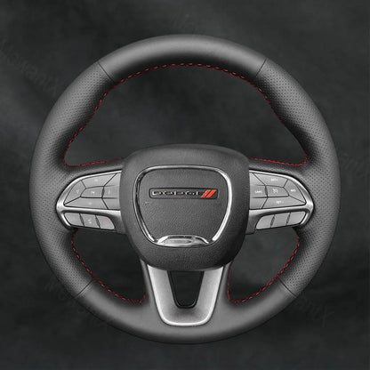 Discover MewantX Custom Steering Wheel Cover For Dodge Charger 2015 - 2023 Mewant delivers comfort, grip, style, protection and durable quality.