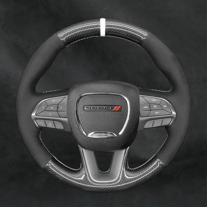 Discover MewantX Custom Steering Wheel Cover For Dodge Charger 2015 - 2023 Mewant delivers comfort, grip, style, protection and durable quality.