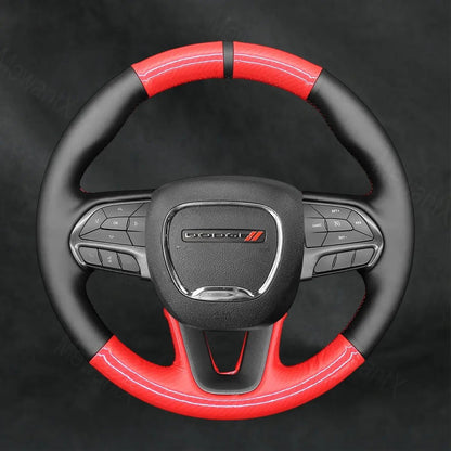 Discover MewantX Custom Steering Wheel Cover For Dodge Charger 2015 - 2023 Mewant delivers comfort, grip, style, protection and durable quality.