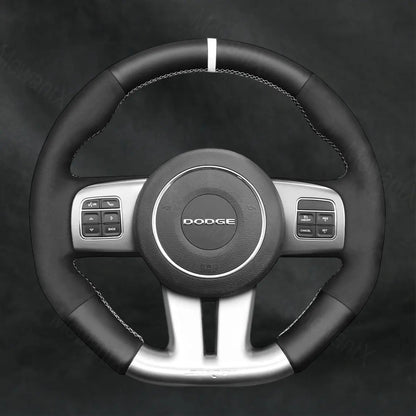 Discover MewantX Custom Steering Wheel Cover For Dodge Charger SRT 2012 - 2015 Mewant delivers comfort, grip, style, protection and durable quality.