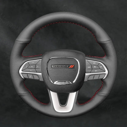 Discover MewantX Custom Steering Wheel Cover For Dodge Durango 2018 - 2025 Mewant delivers comfort, grip, style, protection and durable quality.