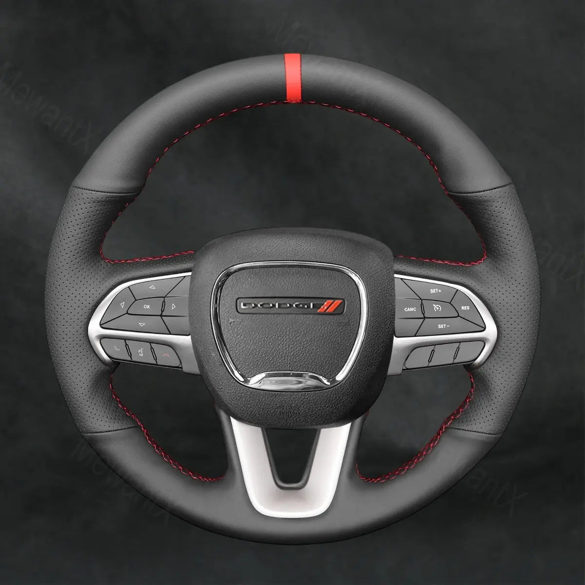 Discover MewantX Custom Steering Wheel Cover For Dodge Durango 2018 - 2025 Mewant delivers comfort, grip, style, protection and durable quality.