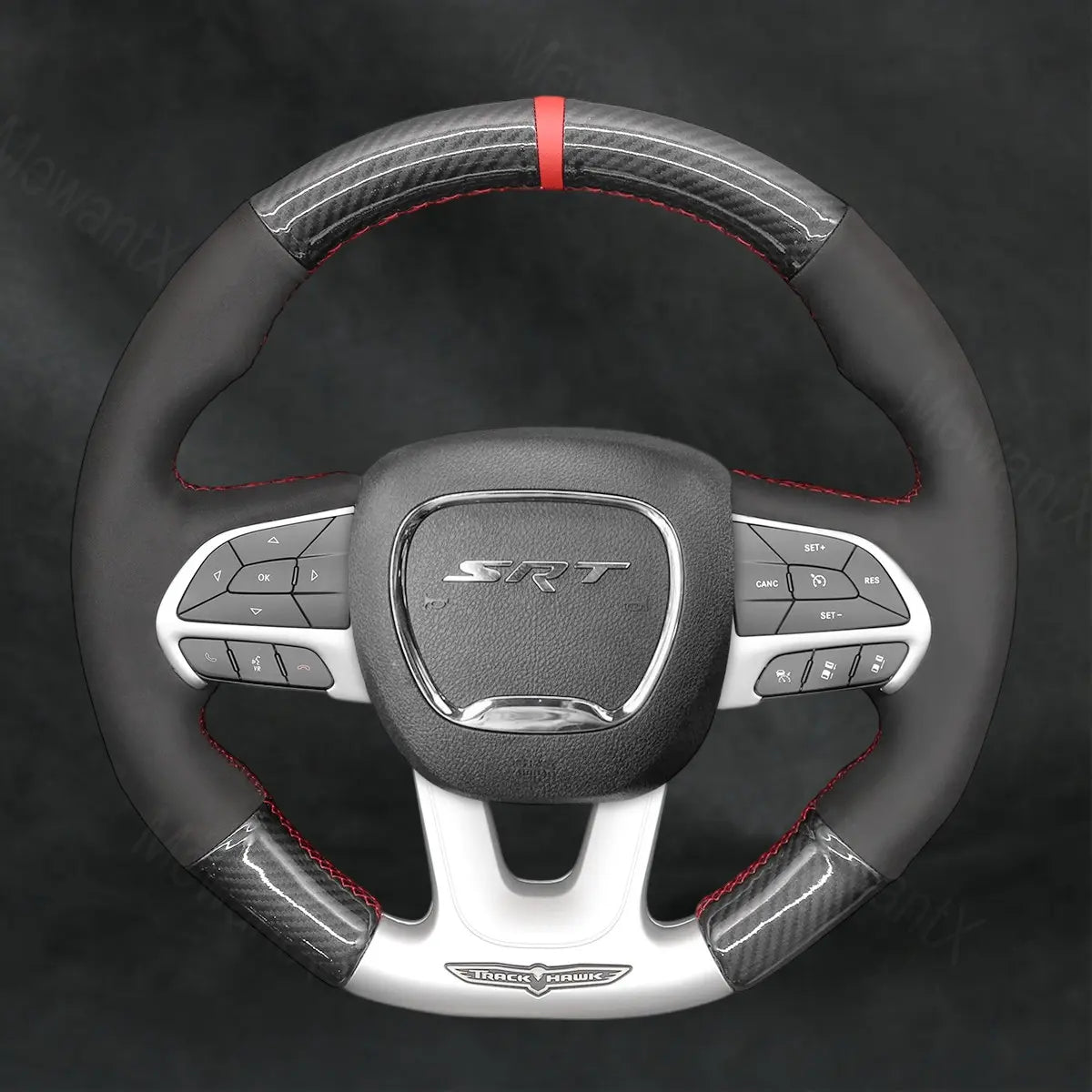 Discover MewantX Custom Steering Wheel Cover For Dodge Durango SRT2018 - 2025 Mewant delivers comfort, grip, style, protection and durable quality.