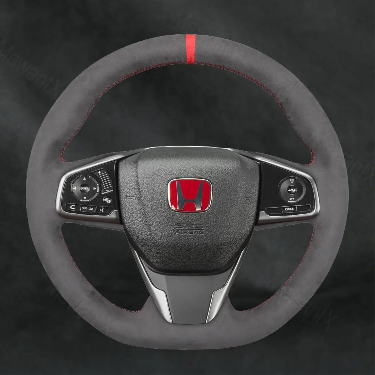 Discover MewantX Custom Steering Wheel Cover For For Honda Civic Type R 2017 - 2021 Mewant delivers comfort, grip, style, protection and durable quality.