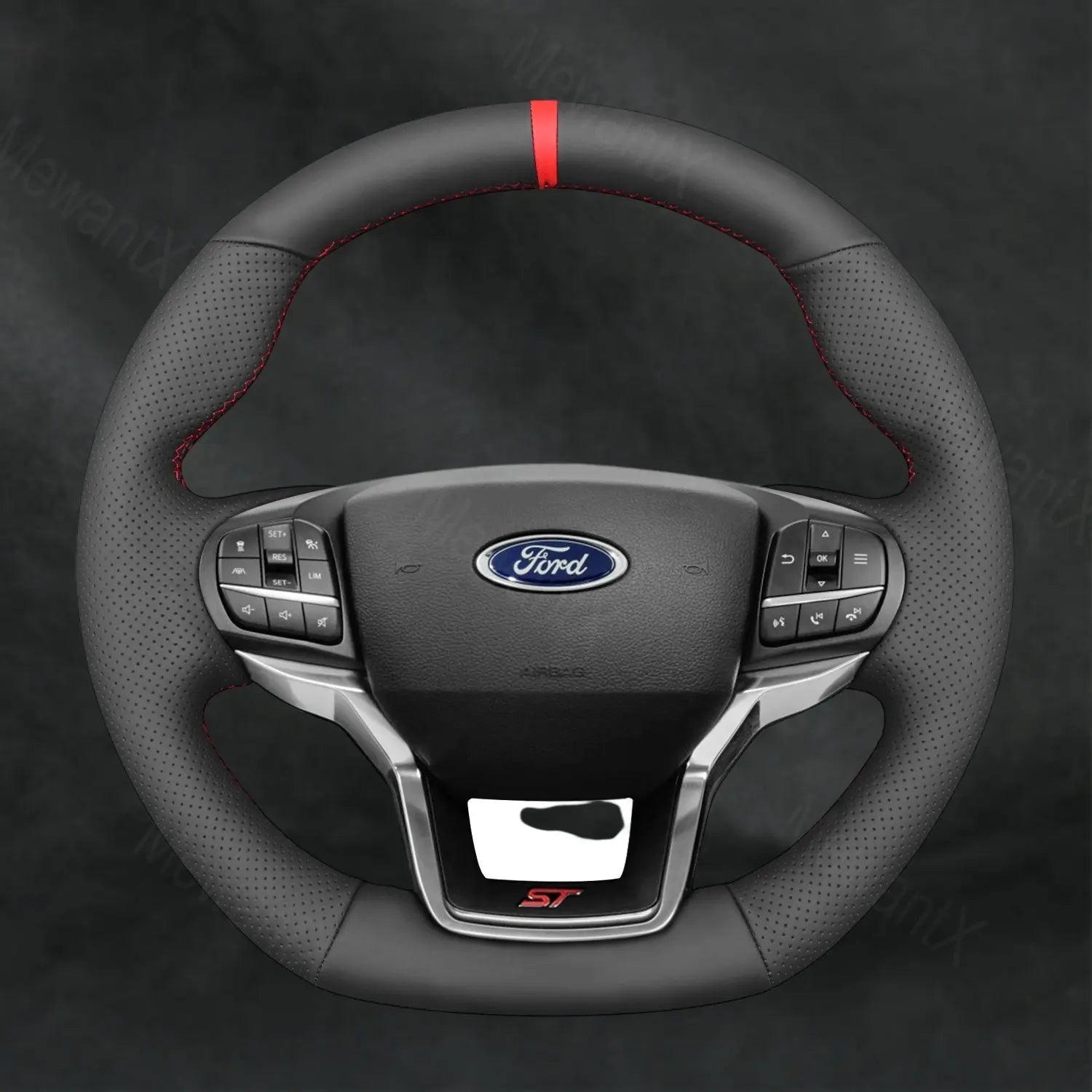 Discover MewantX Custom Steering Wheel Cover For Ford Explorer ST ST - Line Timberline 2020 - 2025 Mewant delivers comfort, grip, style, protection and durable quality.