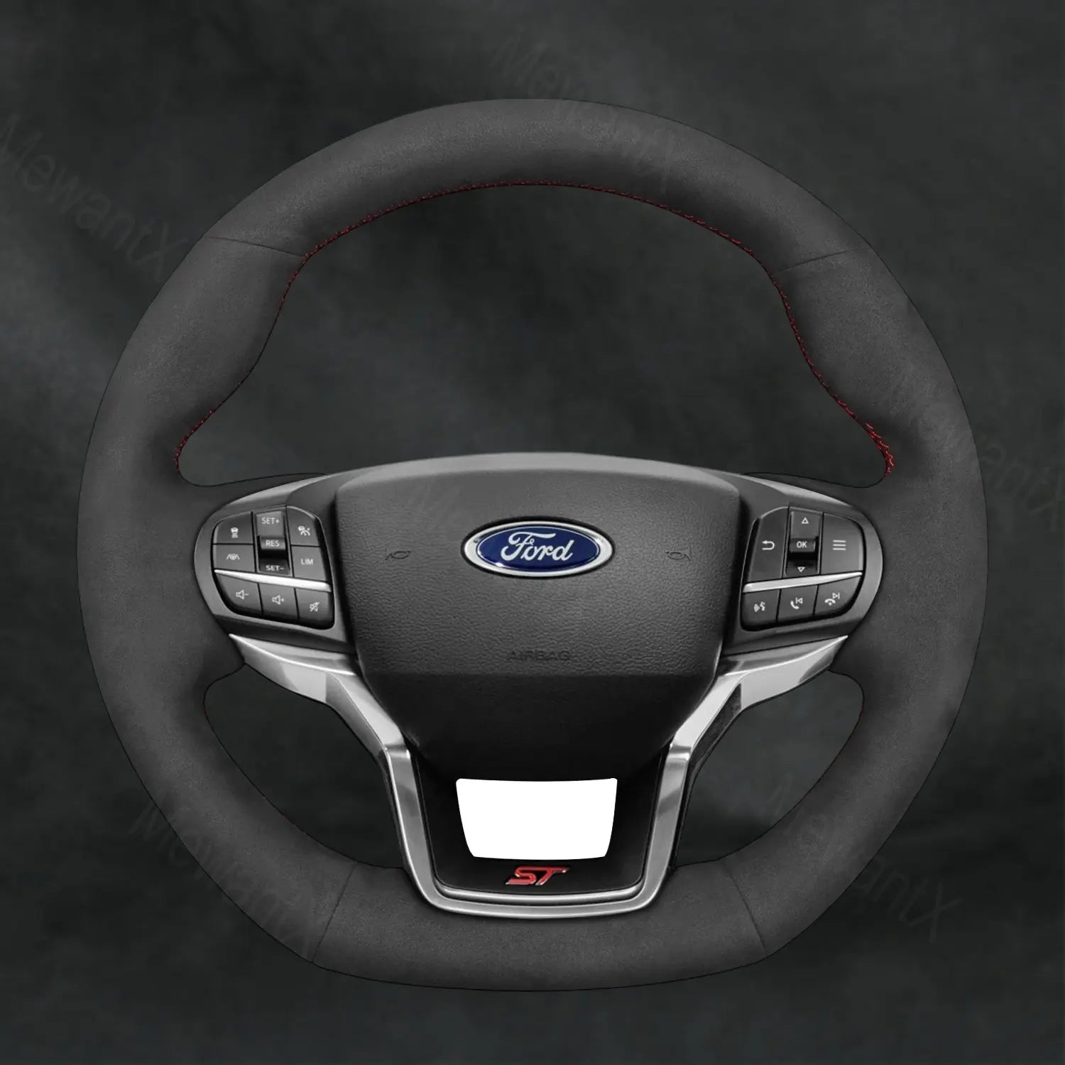Discover MewantX Custom Steering Wheel Cover For Ford Explorer ST ST - Line Timberline 2020 - 2025 Mewant delivers comfort, grip, style, protection and durable quality.