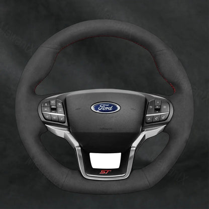 Discover MewantX Custom Steering Wheel Cover For Ford Explorer ST ST - Line Timberline 2020 - 2025 Mewant delivers comfort, grip, style, protection and durable quality.