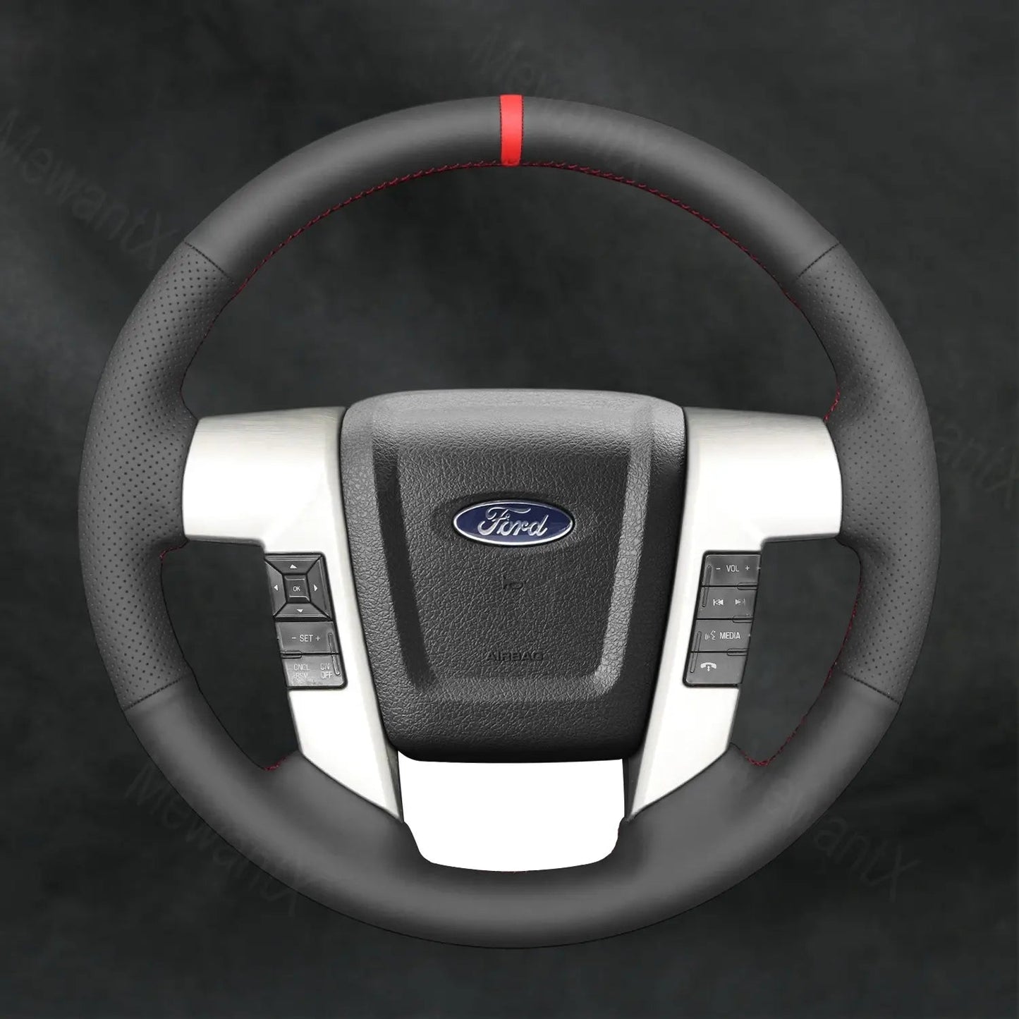 Discover MewantX Custom Steering Wheel Cover For Ford F - 150 F150 2009 - 2014 Mewant delivers comfort, grip, style, protection and durable quality.