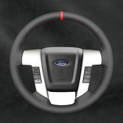 Discover MewantX Custom Steering Wheel Cover For Ford F - 150 F150 2009 - 2014 Mewant delivers comfort, grip, style, protection and durable quality.
