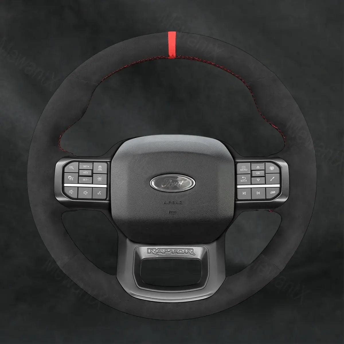 Discover MewantX Custom Steering Wheel Cover For Ford F - 150 F150 Raptor 2021 - 2025 Mewant delivers comfort, grip, style, protection and durable quality.