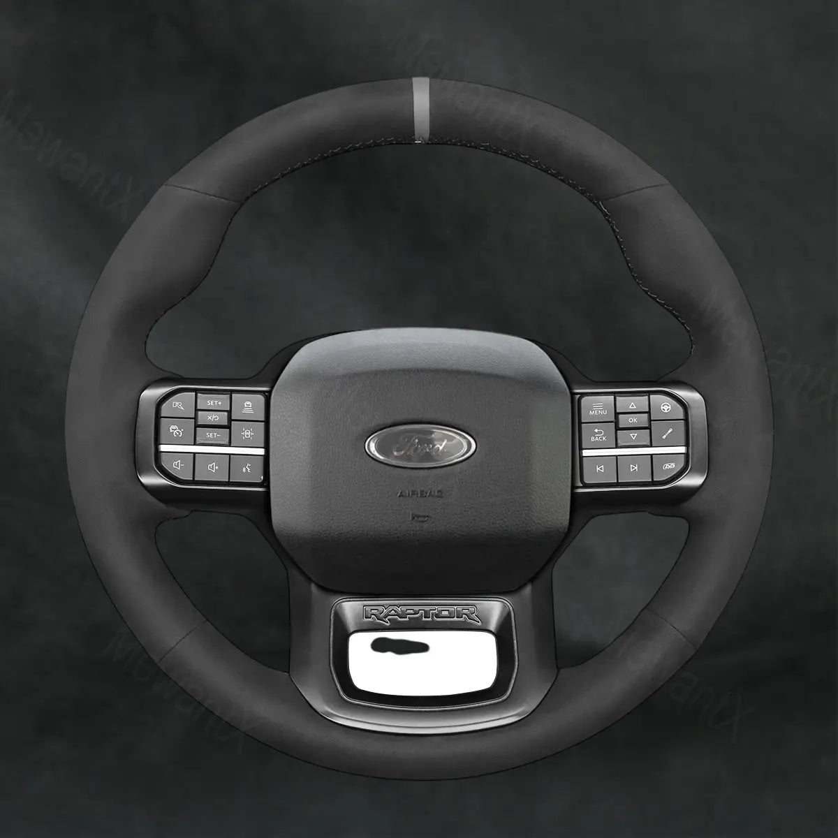 Discover MewantX Custom Steering Wheel Cover For Ford F - 150 F150 Raptor 2021 - 2025 Mewant delivers comfort, grip, style, protection and durable quality.