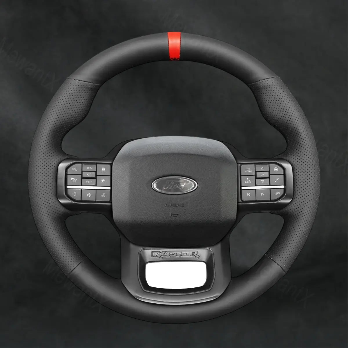 Discover MewantX Custom Steering Wheel Cover For Ford F - 150 F150 Raptor 2021 - 2025 Mewant delivers comfort, grip, style, protection and durable quality.