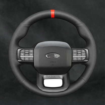 Discover MewantX Custom Steering Wheel Cover For Ford F - 150 F150 Raptor 2021 - 2025 Mewant delivers comfort, grip, style, protection and durable quality.