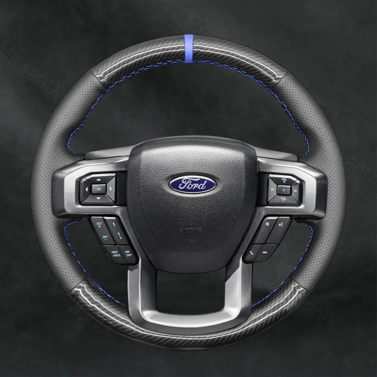 Discover MewantX Custom Steering Wheel Cover For Ford F - 250 F250 2017 - 2022 Mewant delivers comfort, grip, style, protection and durable quality.