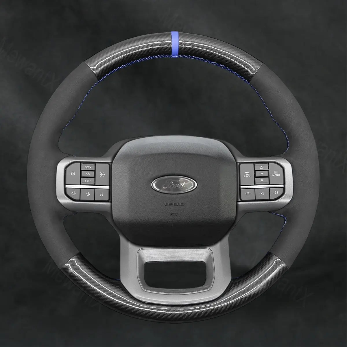 Discover MewantX Custom Steering Wheel Cover For Ford F - 350 F350 2023 - 2025 Mewant delivers comfort, grip, style, protection and durable quality.