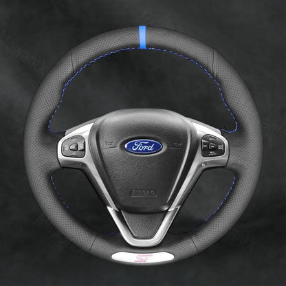 Discover MewantX Custom Steering Wheel Cover For Ford Fiesta ST 2012 - 2017 Mewant delivers comfort, grip, style, protection and durable quality.