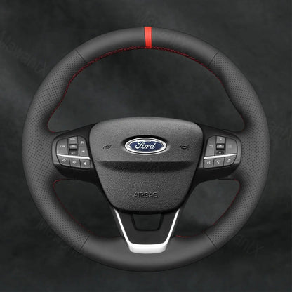 Discover MewantX Custom Steering Wheel Cover For Ford Focus MK4 2018 - 2025 Mewant delivers comfort, grip, style, protection and durable quality.