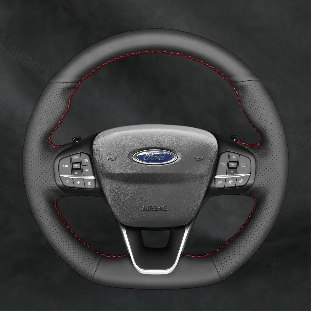 Discover MewantX Custom Steering Wheel Cover For Ford Focus MK4 ST - Line Focus ST 2018 - 2025 Mewant delivers comfort, grip, style, protection and durable quality.