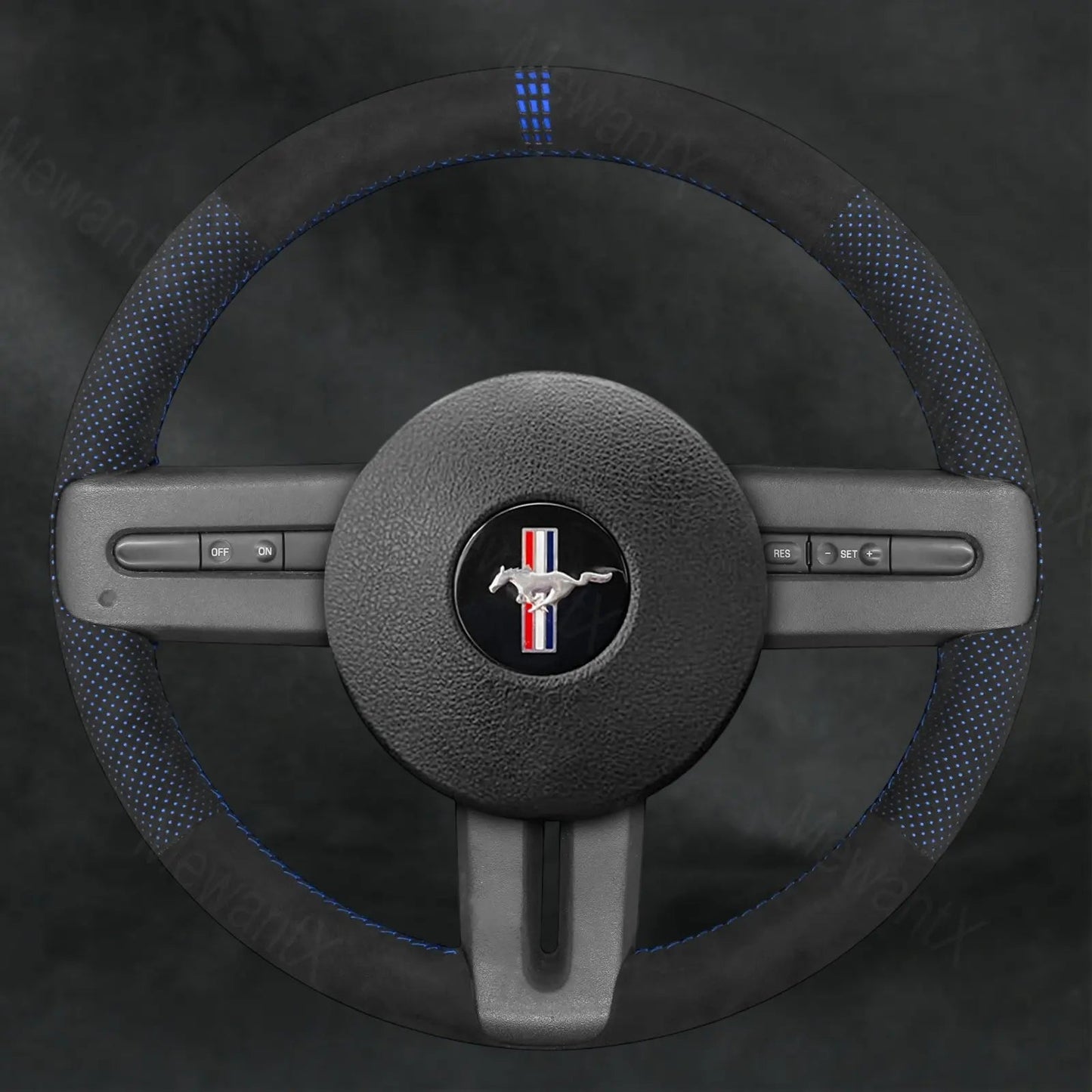 Discover MewantX Custom Steering Wheel Cover For Ford Mustang 2005 - 2012 Mewant delivers comfort, grip, style, protection and durable quality.