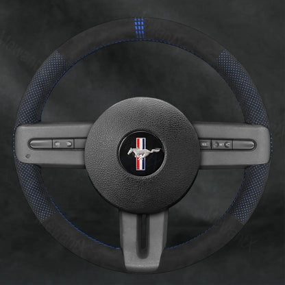 Discover MewantX Custom Steering Wheel Cover For Ford Mustang 2005 - 2012 Mewant delivers comfort, grip, style, protection and durable quality.