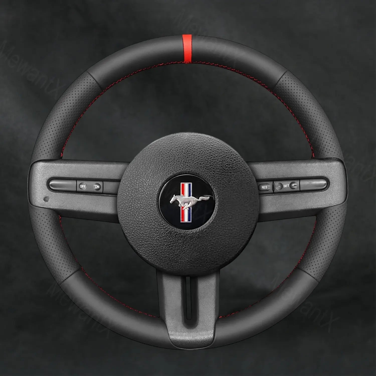Discover MewantX Custom Steering Wheel Cover For Ford Mustang 2005 - 2012 Mewant delivers comfort, grip, style, protection and durable quality.
