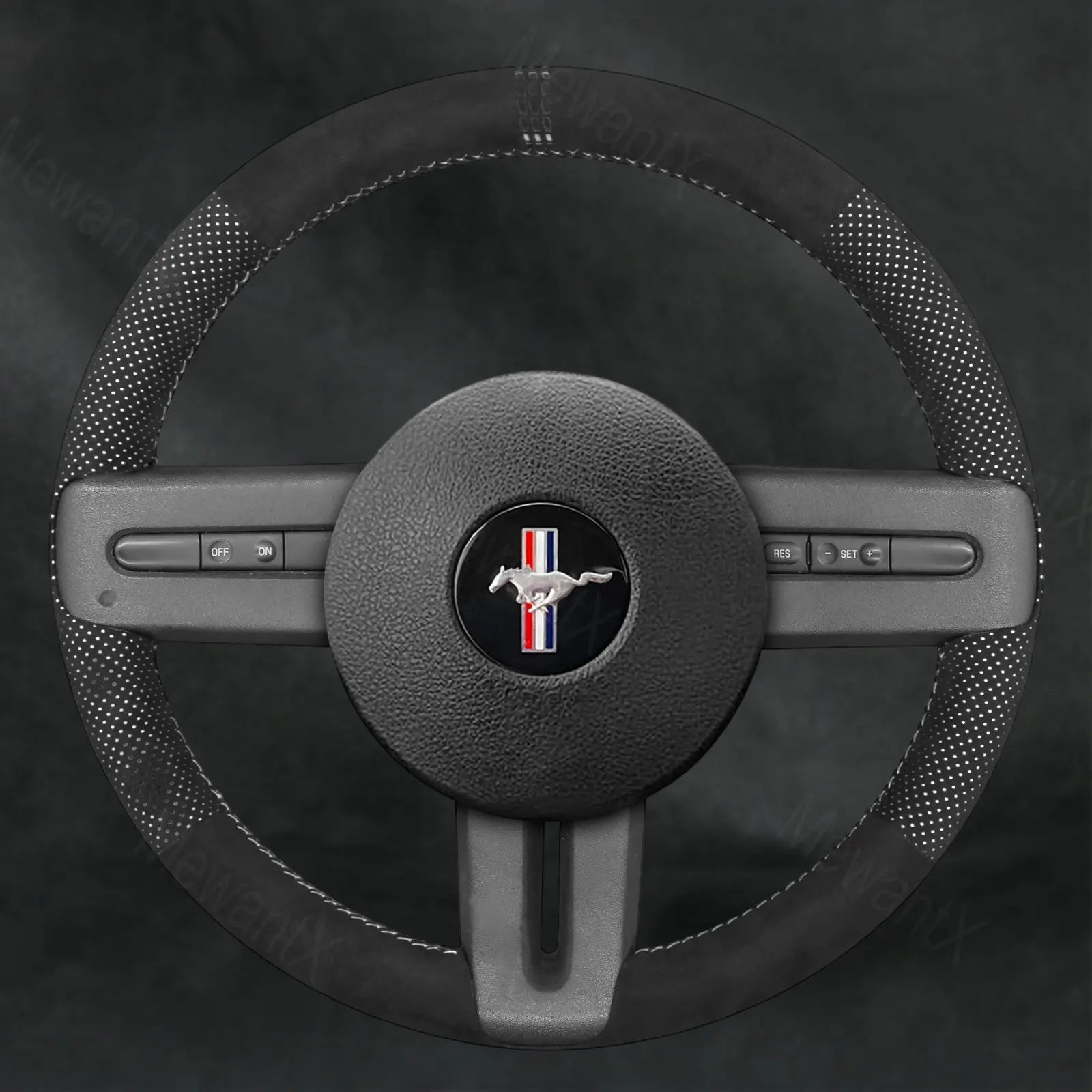 Discover MewantX Custom Steering Wheel Cover For Ford Mustang 2005 - 2012 Mewant delivers comfort, grip, style, protection and durable quality.