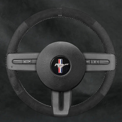 Discover MewantX Custom Steering Wheel Cover For Ford Mustang 2005 - 2012 Mewant delivers comfort, grip, style, protection and durable quality.