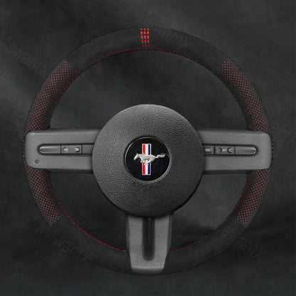 Discover MewantX Custom Steering Wheel Cover For Ford Mustang 2005 - 2012 Mewant delivers comfort, grip, style, protection and durable quality.