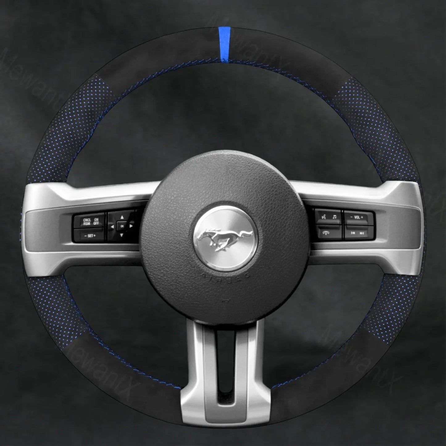 Discover MewantX Custom Steering Wheel Cover For Ford Mustang 2009 - 2014 Mewant delivers comfort, grip, style, protection and durable quality.