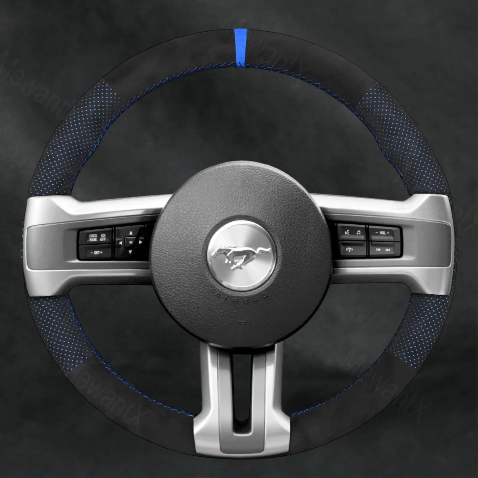 Discover MewantX Custom Steering Wheel Cover For Ford Mustang 2009 - 2014 Mewant delivers comfort, grip, style, protection and durable quality.