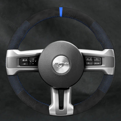Discover MewantX Custom Steering Wheel Cover For Ford Mustang 2009 - 2014 Mewant delivers comfort, grip, style, protection and durable quality.