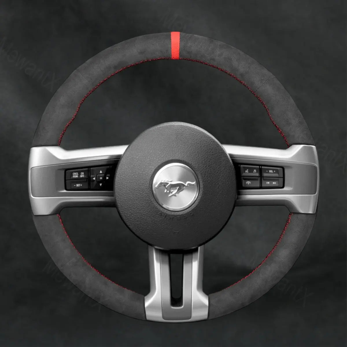 Discover MewantX Custom Steering Wheel Cover For Ford Mustang 2009 - 2014 Mewant delivers comfort, grip, style, protection and durable quality.
