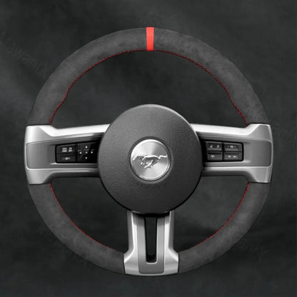 Discover MewantX Custom Steering Wheel Cover For Ford Mustang 2009 - 2014 Mewant delivers comfort, grip, style, protection and durable quality.