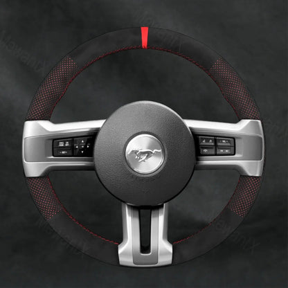Discover MewantX Custom Steering Wheel Cover For Ford Mustang 2009 - 2014 Mewant delivers comfort, grip, style, protection and durable quality.