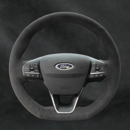 Discover MewantX Custom Steering Wheel Cover For Ford Puma ST - Line Fiesta ST - Line ST 2018 - 2025 Mewant delivers comfort, grip, style, protection and durable quality.