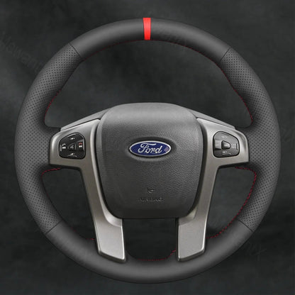 Discover MewantX Custom Steering Wheel Cover For Ford Ranger 2011 - 2016 Mewant delivers comfort, grip, style, protection and durable quality.