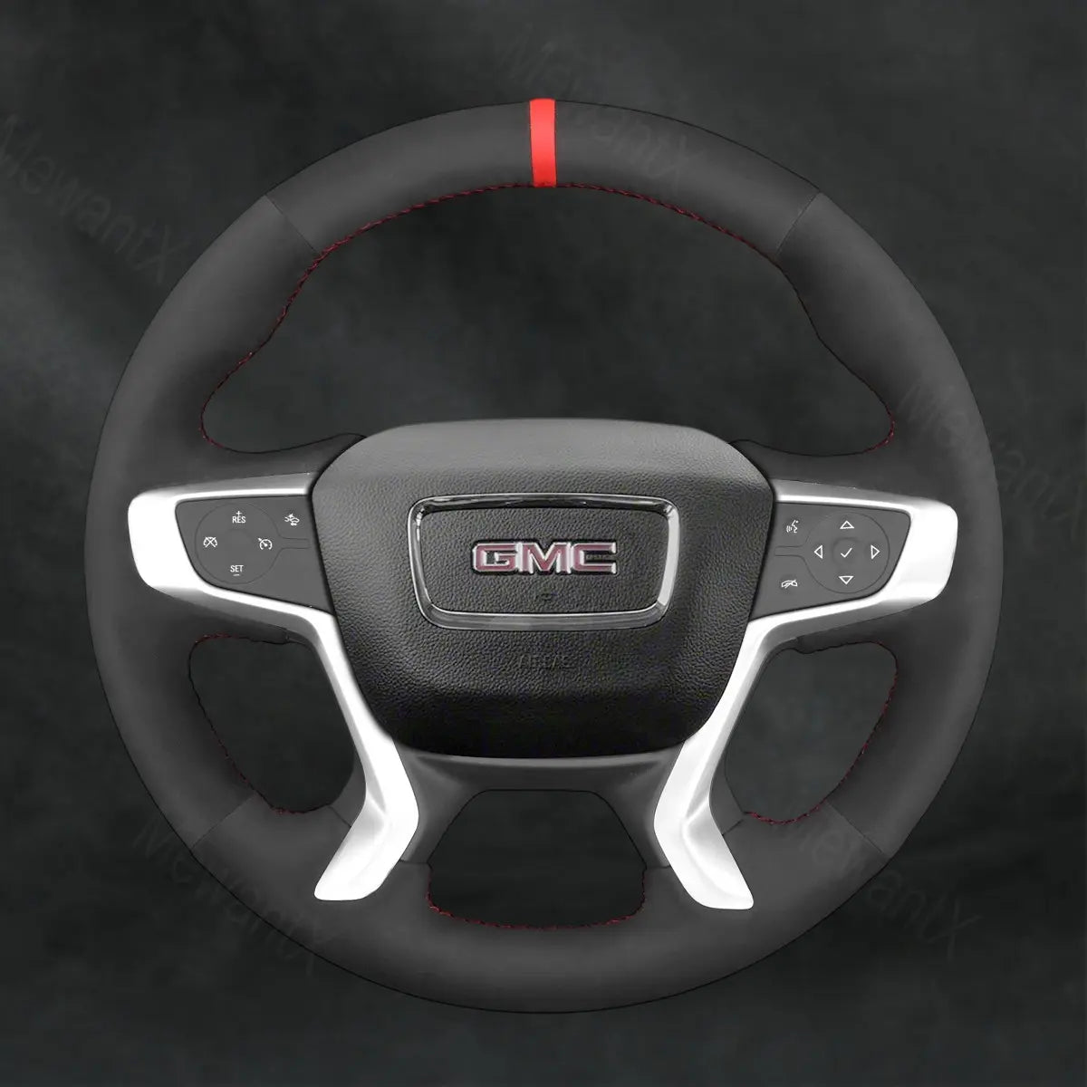 Discover MewantX Custom Steering Wheel Cover For GMC Acadia 2017 - 2023 Mewant delivers comfort, grip, style, protection and durable quality.