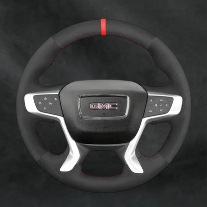 Discover MewantX Custom Steering Wheel Cover For GMC Canyon 2015 - 2022 Mewant delivers comfort, grip, style, protection and durable quality.
