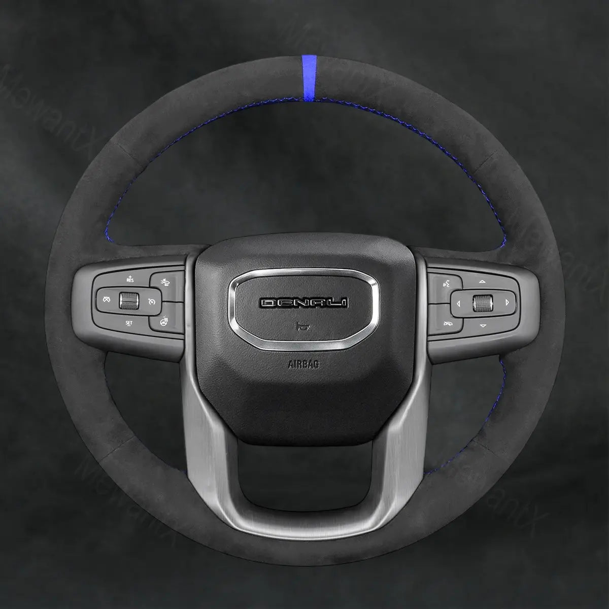 Discover MewantX Custom Steering Wheel Cover For GMC Sierra 1500 1500 Limited 2500 3500 2019 - 2025 Mewant delivers comfort, grip, style, protection and durable quality.