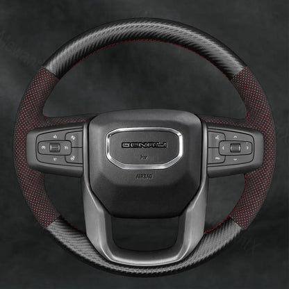 Discover MewantX Custom Steering Wheel Cover For GMC Yukon XL 2021 - 2025 Mewant delivers comfort, grip, style, protection and durable quality.