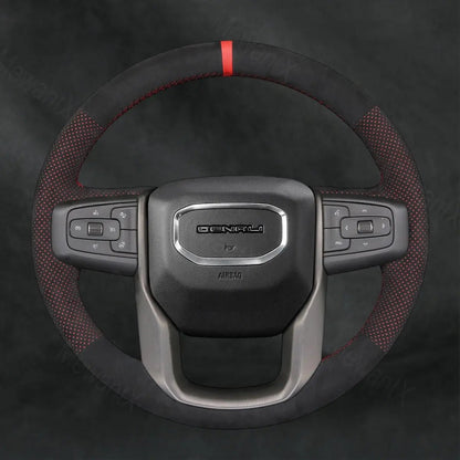 Discover MewantX Custom Steering Wheel Cover For GMC Yukon XL 2021 - 2025 Mewant delivers comfort, grip, style, protection and durable quality.