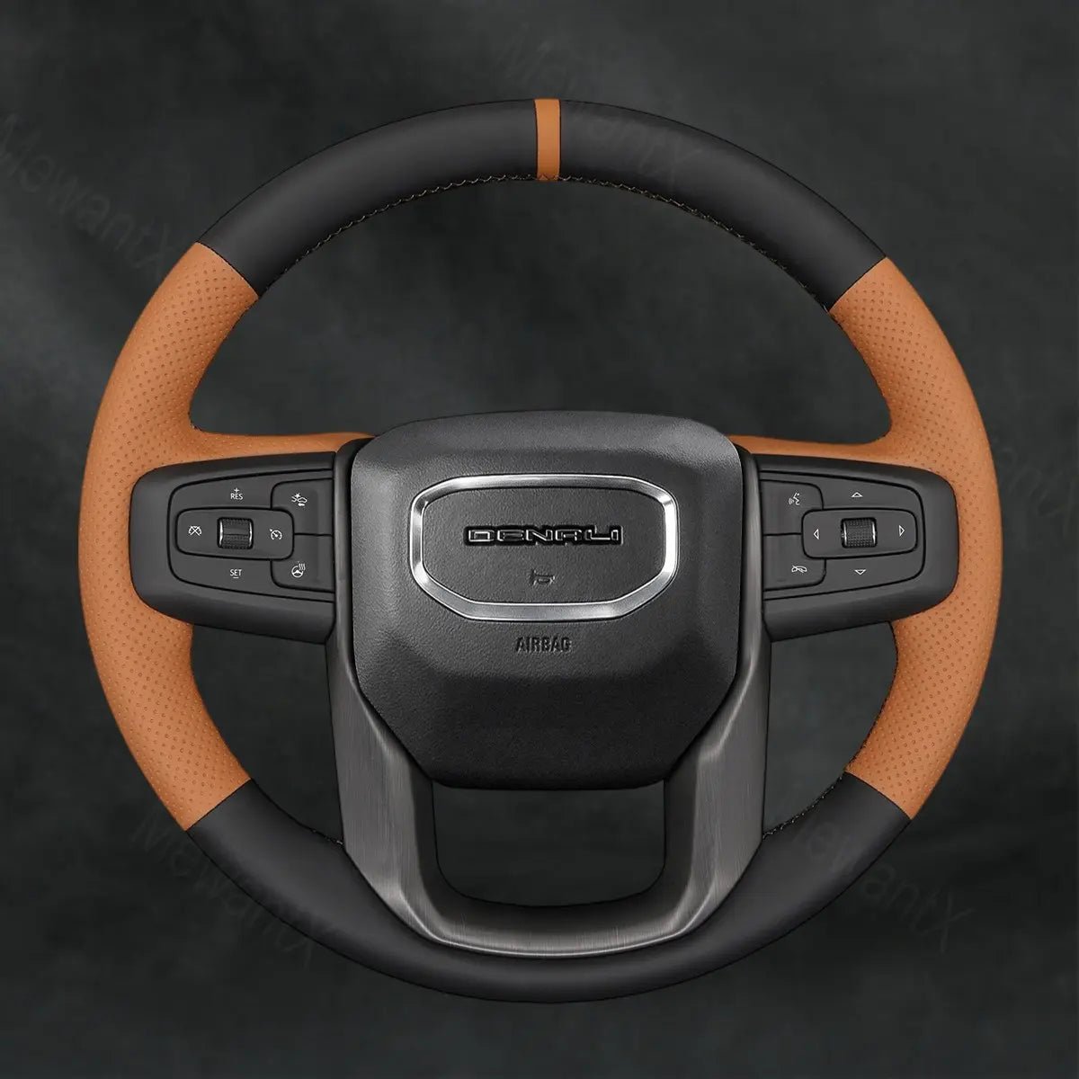 Discover MewantX Custom Steering Wheel Cover For GMC Yukon XL 2021 - 2025 Mewant delivers comfort, grip, style, protection and durable quality.