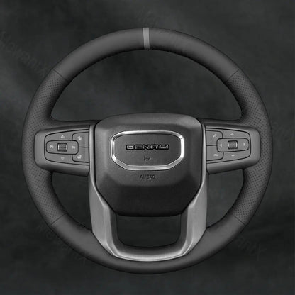 Discover MewantX Custom Steering Wheel Cover For GMC Yukon XL 2021 - 2025 Mewant delivers comfort, grip, style, protection and durable quality.