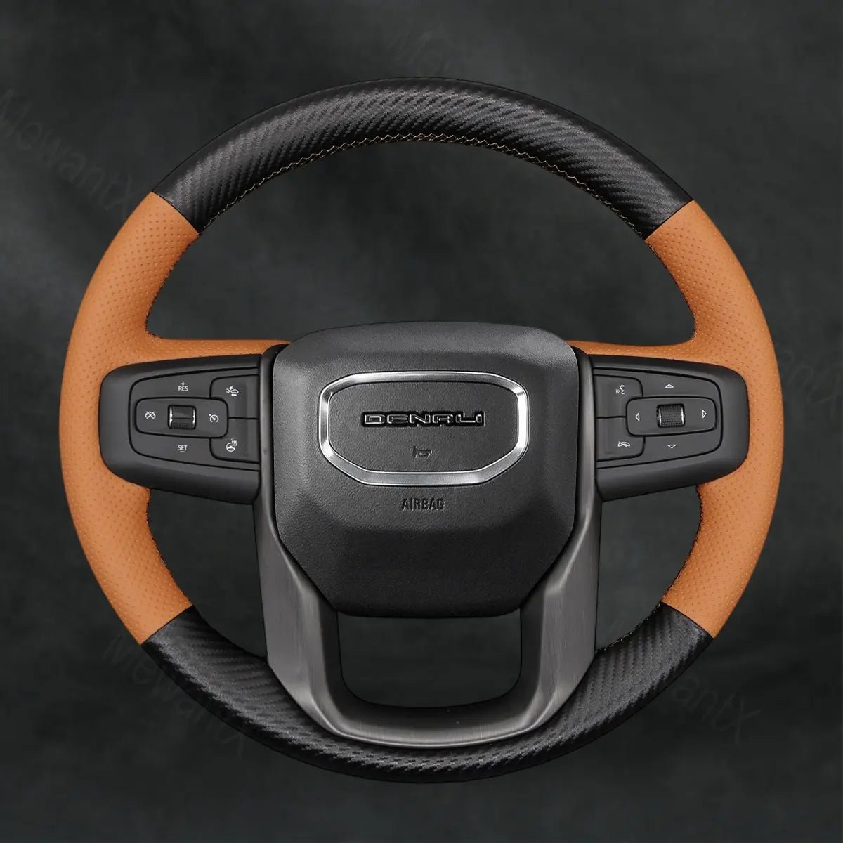 Discover MewantX Custom Steering Wheel Cover For GMC Yukon XL 2021 - 2025 Mewant delivers comfort, grip, style, protection and durable quality.