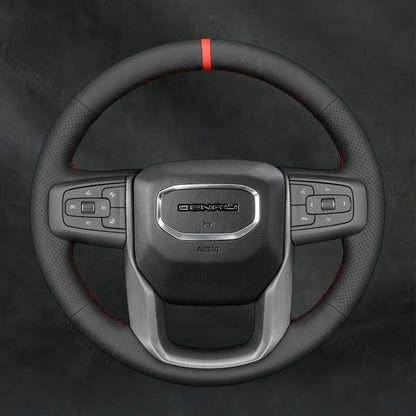 Discover MewantX Custom Steering Wheel Cover For GMC Yukon XL 2021 - 2025 Mewant delivers comfort, grip, style, protection and durable quality.