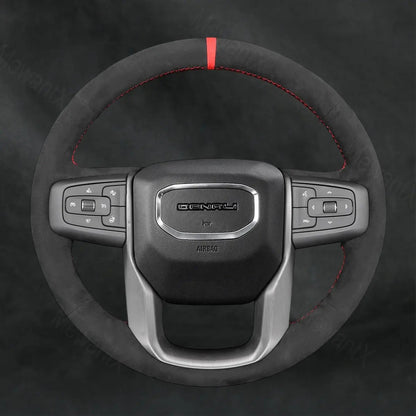 Discover MewantX Custom Steering Wheel Cover For GMC Yukon XL 2021 - 2025 Mewant delivers comfort, grip, style, protection and durable quality.