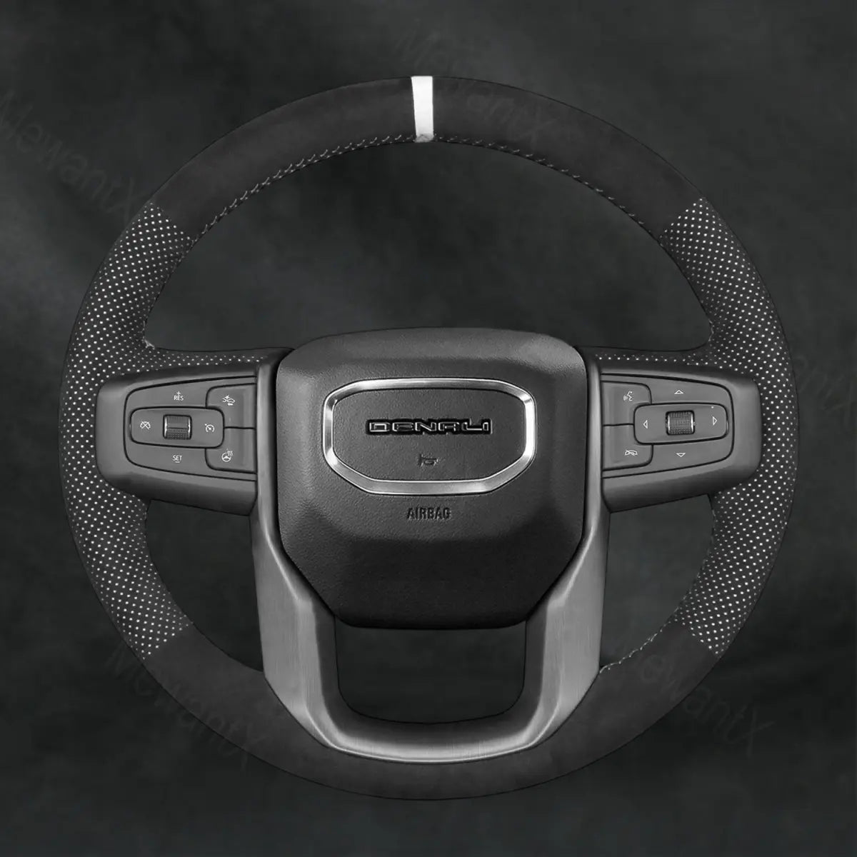 Discover MewantX Custom Steering Wheel Cover For GMC Yukon XL 2021 - 2025 Mewant delivers comfort, grip, style, protection and durable quality.
